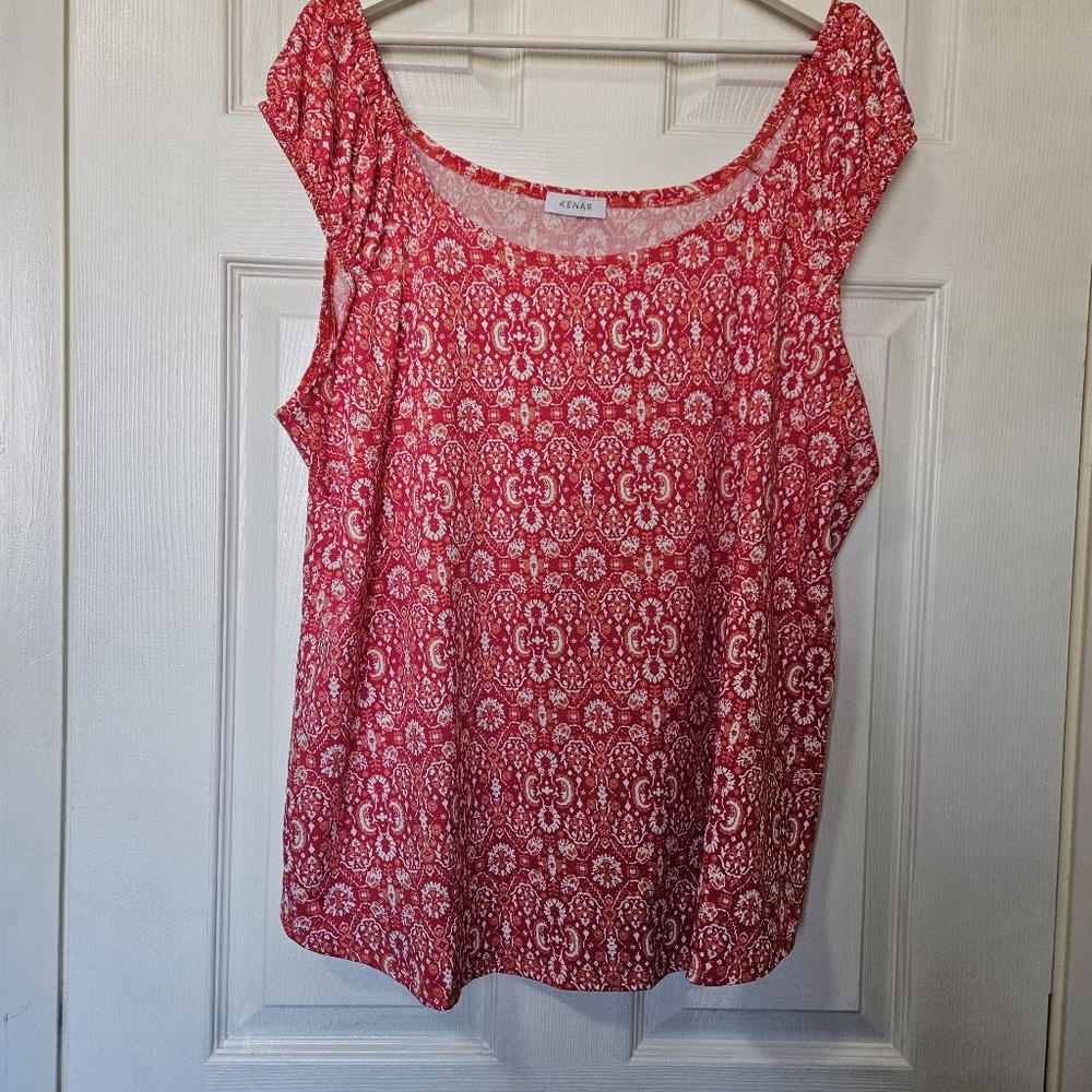Kenar patterned tank top
